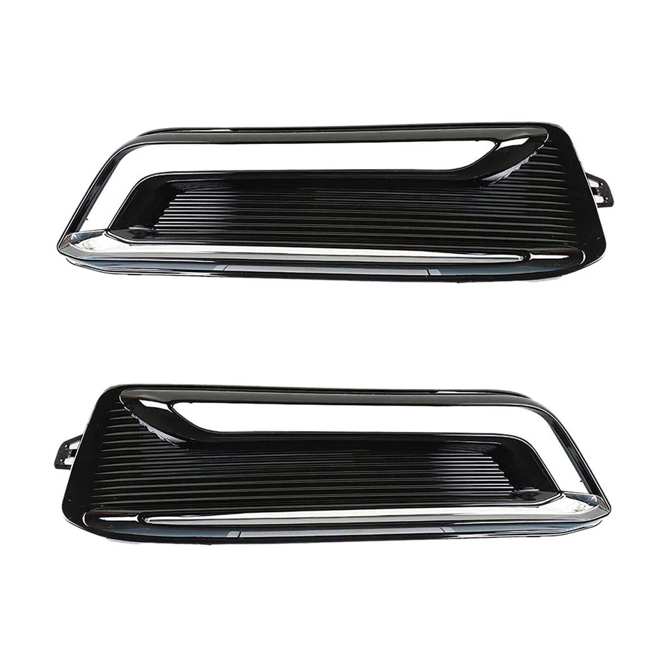 Juego completo de rejilla de parachoques delantero con par de faros antiniebla para Chevrolet Impala 2014-2020 Foto 4 de 4