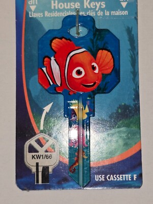 DISNEY KEYS KW1/66 -VARIOUS CHARACTORS-UNCUT DISNEY HOUSE KEYS