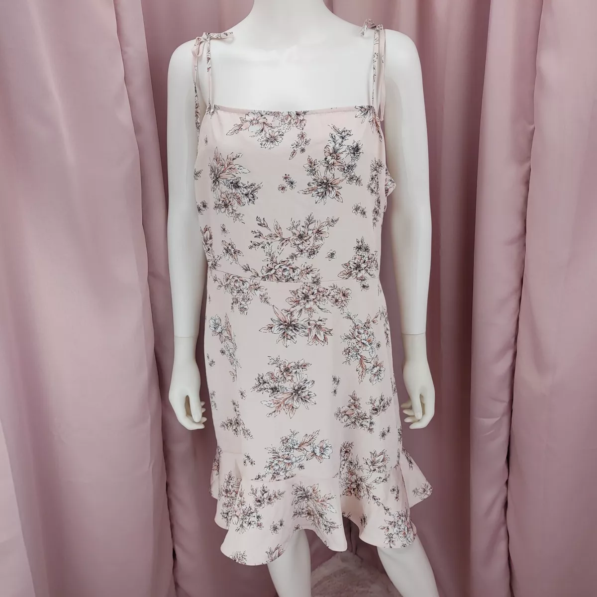 Spaghetti strap shift dress sales