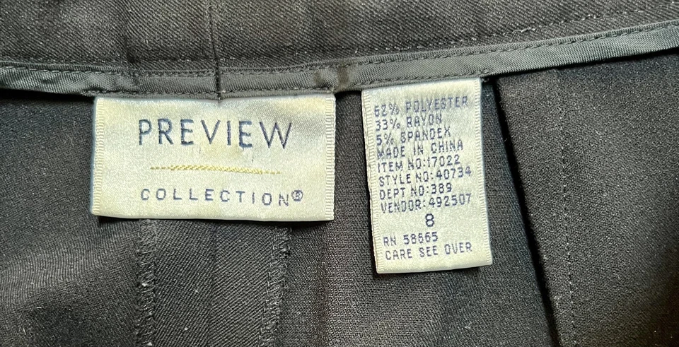 Preview Collection by Nordstrom Slack Suit Double Breasted CLASSY Tailored - Image 4 of 4