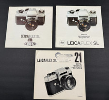 1968-71 Leica Flex SL Brochures.....3 Items