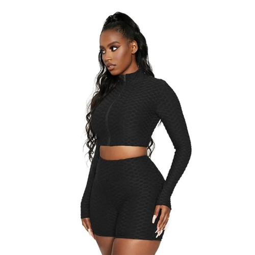 Women's Tracksuit Yoga Fitness Suit Activewear Set Tummy Control Butt Lift Long - Picture 4 of 60