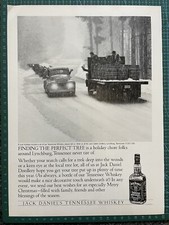 Jack Daniels A4 Poster/Zeitschrift Werbung Man Cave