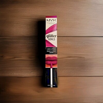 NYX Professional Makeup Glitter Goals Liquid Lipstick - 0.1 Fl Oz - BLOODSTONE