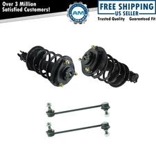 Front Loaded Complete Strut Spring Assembly Sway Bar Link 4pc Kit for Optima