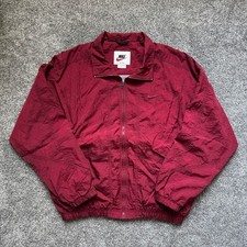 Vintage Nike Maroon Windbreaker Jacket Size Large