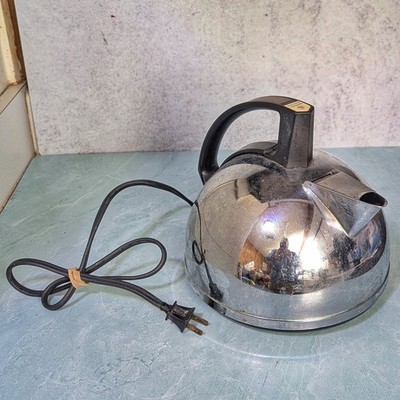 Vintage GE Electric Tea Kettle Model A2K52 914. Tested Heats Quickly Works SEE