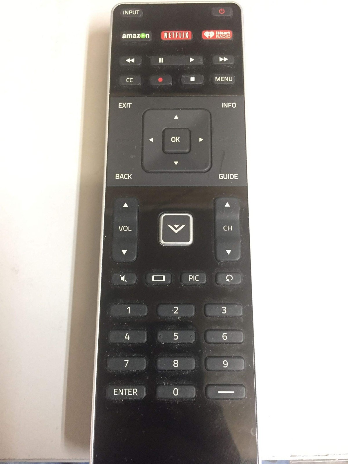 Dual-Side Remote XRT500 for 2015-2016 Smart TVs Universal Replacement Controller
