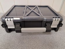 6 Compartment Storage Organiser Box for Screws Nails Nuts and Crafty bits (P)