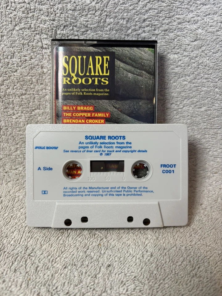 Various Folk Roots Square Roots - Cassette FROOT C001 1987 - June Tabor…… VGC - Изображение 2 из 4