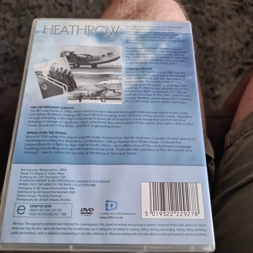 Geschichte des Flughafens Heathrow DVD Die frühen Jahre - Bild 2 von 2