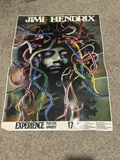 Jimi Hendrix 1969 Frankfurt Concert Poster Eire Apparent Original German G2U