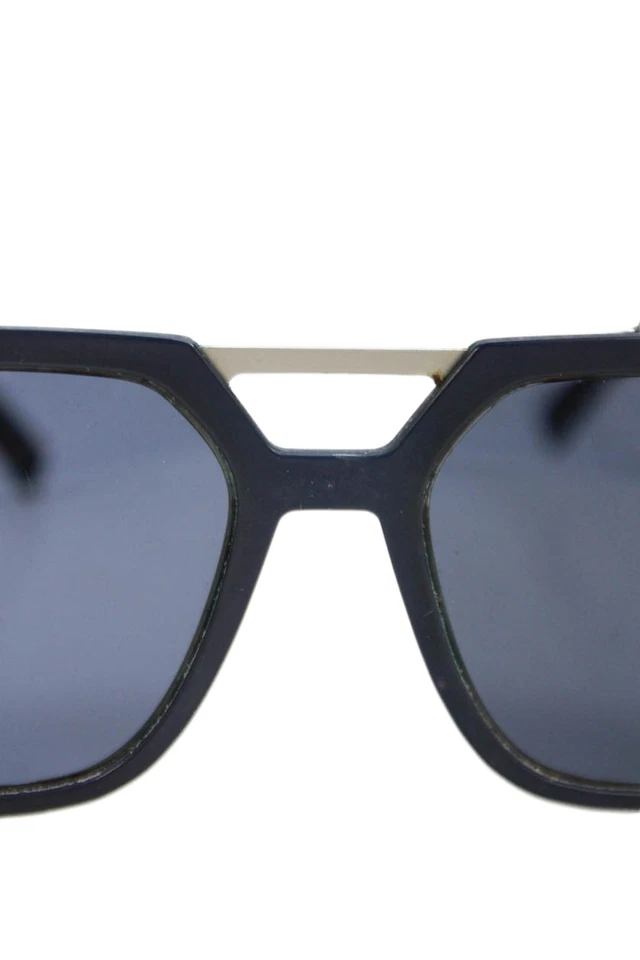 Gafas de sol Dior Homme para hombre marco cuadrado tono plateado azul marino DIOR0200S Foto 4 de 4