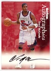 TRACY MCGRADY 1999 Fleer SkyBox Premium Autographics On Card Auto Raptors