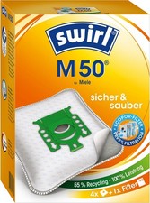 Swirl Staubsaugerbeutel/Microfi M 50 / M 51 / M 53 Staubbeutel Micropor