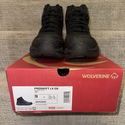 Wolverine ProShift LX EnergyBound 6'' CarbonMax  Work Boot Shoes Mens Size 9
