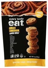 Bocados de galletas de jengibre y canela por cada cuerpo comer bolsa de 5 OZ
