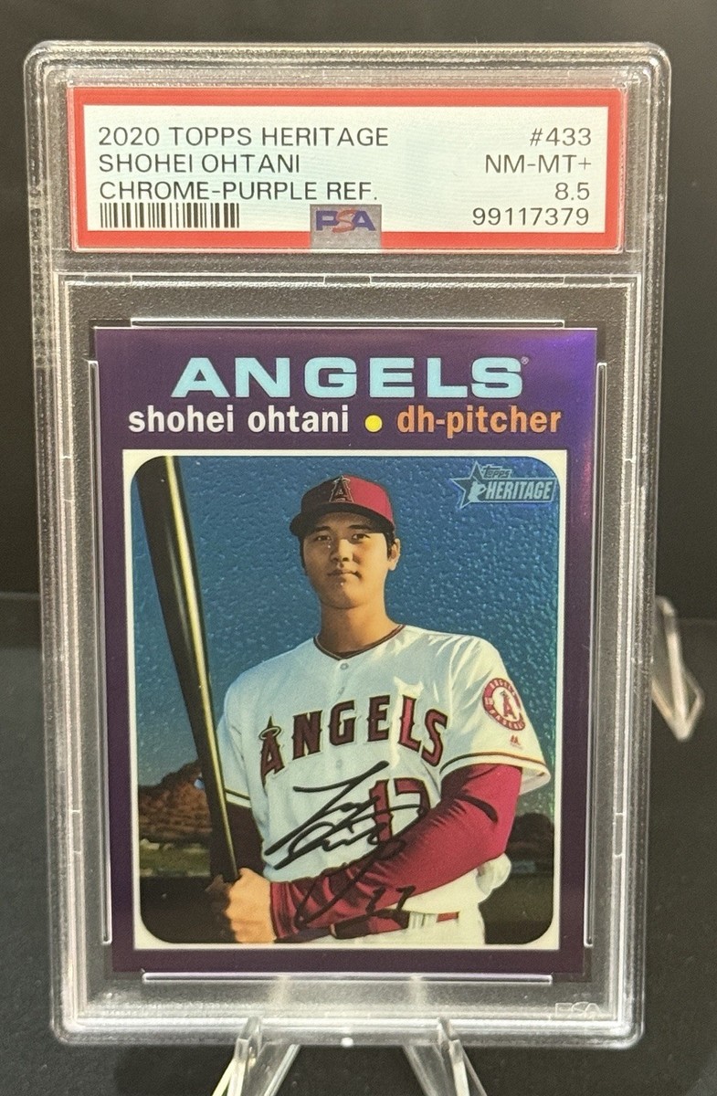 大谷翔平 ☆PSA10☆ 2020 Topps Purple Refractor 2020 Topps