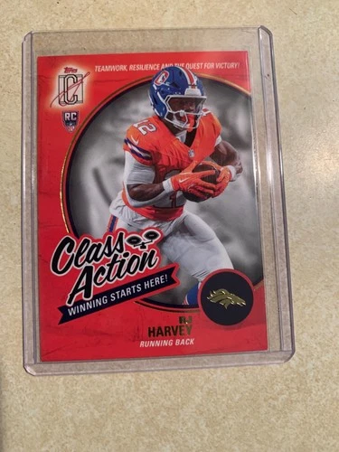 2025 Topps Signature RJ Harvey Base (RAW)