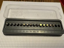 Sdmd17 Snap On 17pc Flank Drive Stubby Bit Set Wtop Cover Mint Condition Sdmd17 Snap On 17pc Flank Drive Stubby Bit Set Wtop Cover Mint Condition