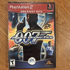 James Bond 007 in Agent Under Fire (Sony PlayStation 2) Complete Tested Working