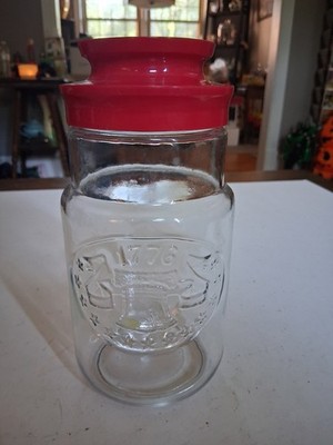 Vintage Glass Jar Maxwell House Anchor Hocking Bicentennial 1976