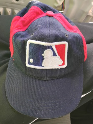 Casquette Baseball Vintage Umpires - Visière Courte, Taille Medium, Bleue, Poly - Neuf Sans étiquette