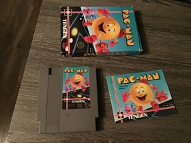 Nintendo NES Pac-Man Tengen CIB  Grey cart