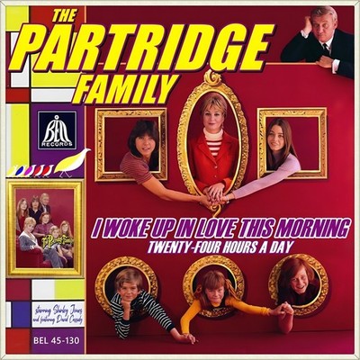 7'' THE PARTRIDGE FAMILY I Woke Up Love This Morning DAVID CASSIDY BELL 1971 MINT
