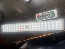 White LED light bar with remote control