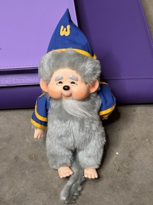 Vintage Monchhichi Elder Wizard 1983 Sekiguchi Mattel RARE Complete Monkey