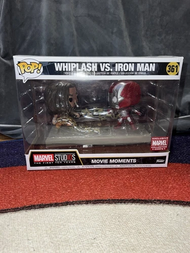 Funko Pop! Moments: Marvel - Whiplash vs. Iron Man - Amazon (Exclusive) #361