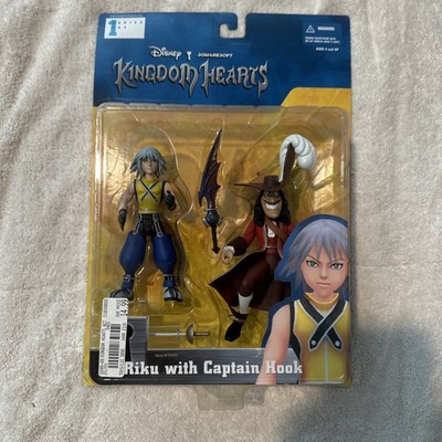 Kingdom Hearts Riku Captain Hook Figures Disney Squaresoft Series 1