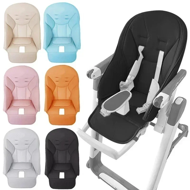 Baby High Chair Cushion Cover Seat Pad Leather Dining Booster Replacement Travel