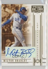 2005 Donruss Prime Patches Signatures Milton Bradley #41 Auto 0c6