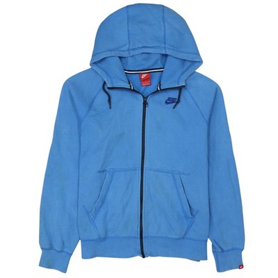 Nike Herren Hoodie Blau Full Zip M Regular Fit Sportswear