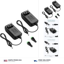 ALITOVE 24V 1A Power Supply AC Adapter 100-240V 50-60hz to 24VDC 24W  2-Pack...
