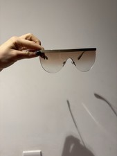 MICHIKO KOSHINO Sunglasses Shield Style Made In Italy designer vintage 