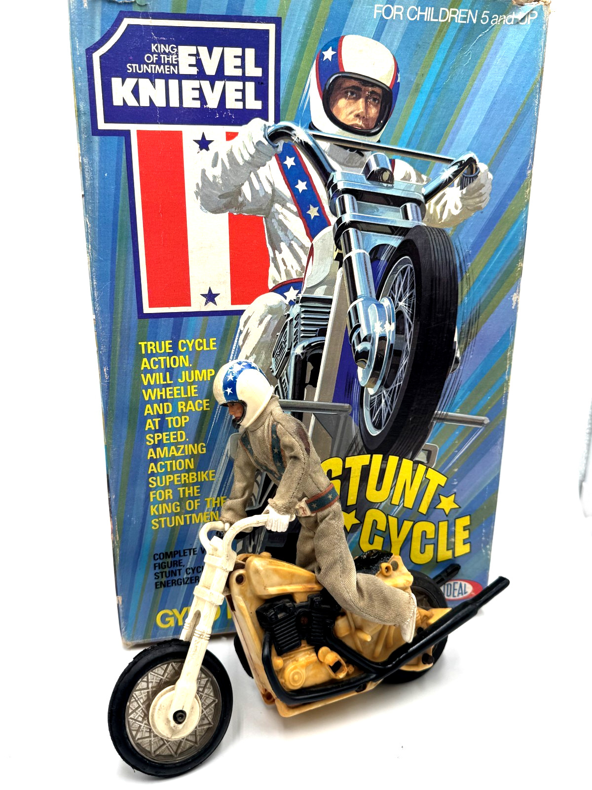 EVEL KNIEVEL STUNT CYCLE &ldquo;VINTAGE&rdquo;