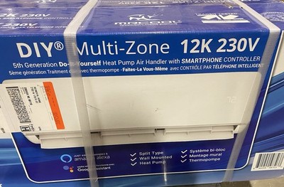 MRCOOL DIY 12K BTU 230V Mini Split Air Handler Wall Mount Multi-Zone 5th Gen