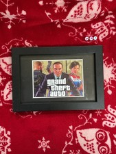 GTA gerahmter Kunstdruck OOAK Gaming, cooler Artikel, PS5 XBOX GRAND THEFT AUTO