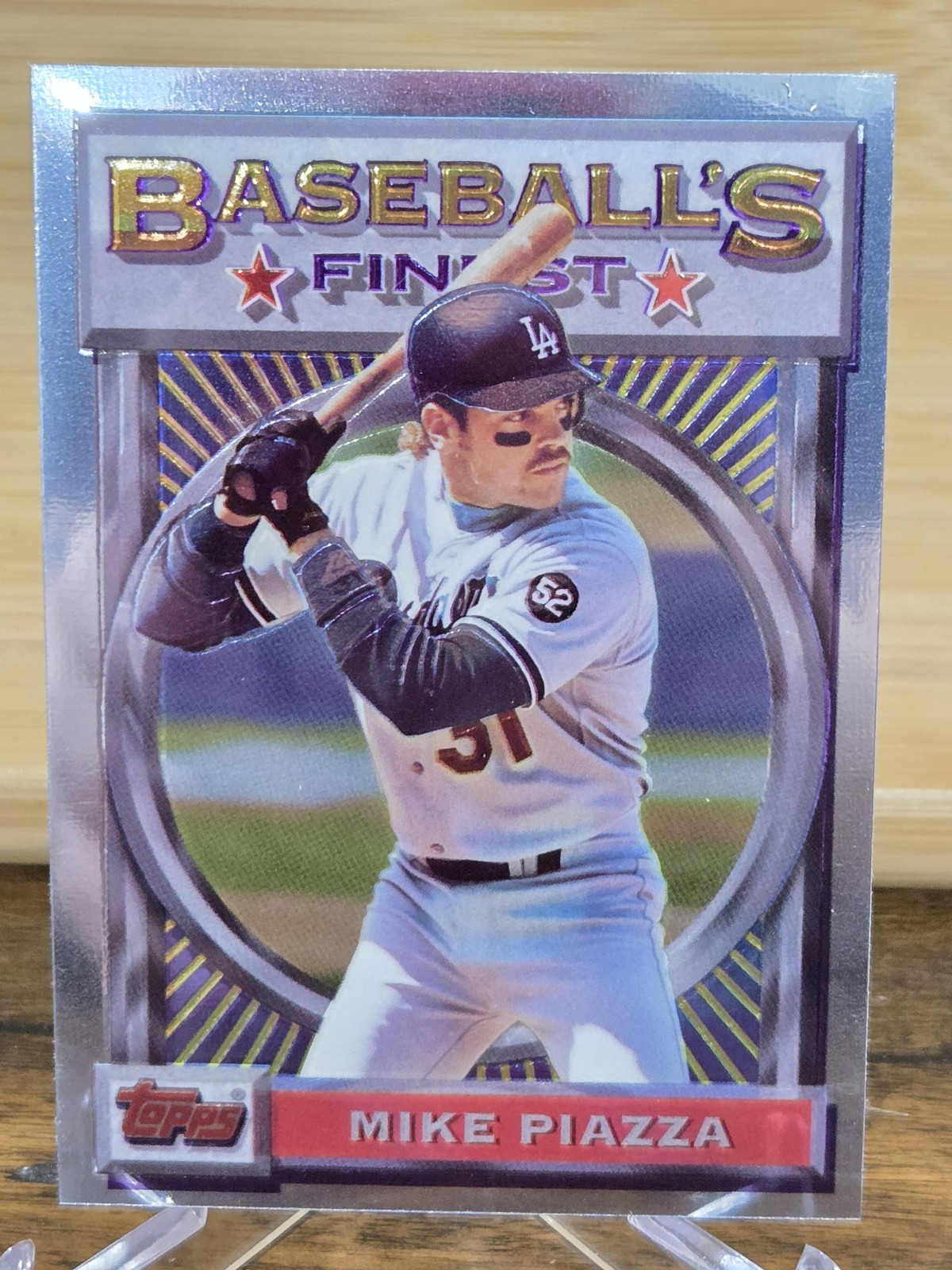 1993 Topps Finest - Baseball's Finest Mike Piazza #199