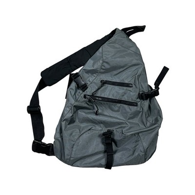 バッグ OLD GAP Sling Bag / One Shoulder bag Y2k Vintage GAP Technical Sling Bag Grey Y2K Gorpcore Messenger