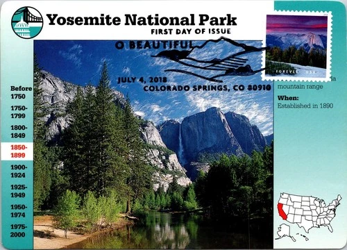 Dr Jim Stamps Maximum Card O Beautiful Forever Fdc Colorado Springs Cancel