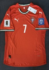 Cristiano Ronaldo New Jersey  CR7 Red  Portugal  2025–26 Player Edition  Size XL