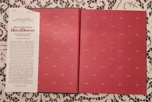 Menge 3 Vintage Martha Stewart Bücher unterhaltsam 1982 Hors d'Oeuvres Kochbuch - Bild 15 von 24