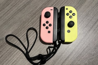 Nintendo Switch 本体　ジョイコン　ピンクイエロー Nintendo Switch OEM Pair Pastel Pink & Yellow Joy-Con Joy Cons | eBay