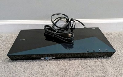 Sony BDP-S5100 3D Blu-ray DVD Player Wi-Fi Streaming HDMI No Remote Tested