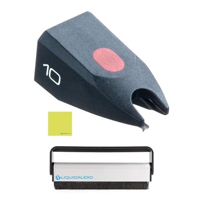Ortofon Replacement Stylus 10 for Super OM10 Bundle with Liquid Audio Carbon...