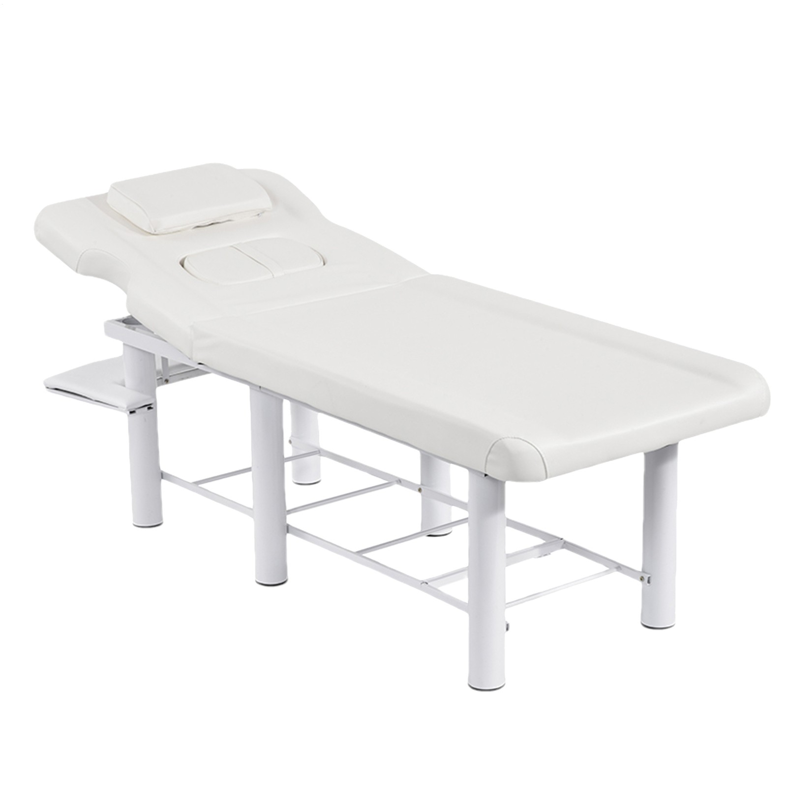 185cm Professional Stationary Massage Table With Backrest For Treatment Table